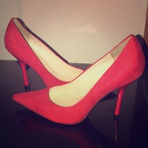 Red “Guess” Heels